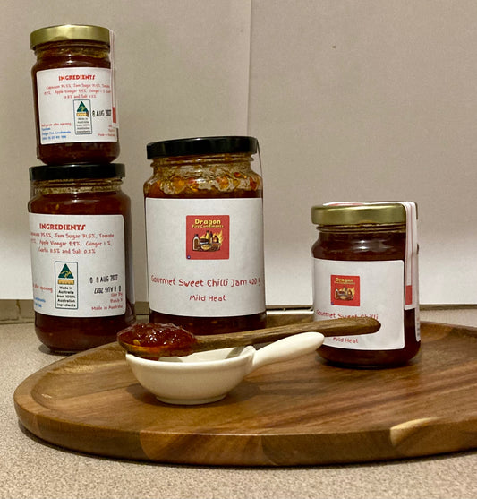 Gourmet Sweet Chilli Jam – Dragon Fire Condiments 190g - 420g